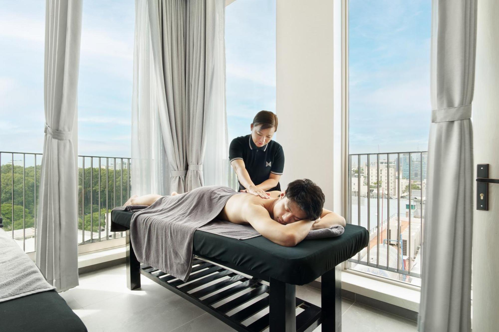 M City Hotel Saigon Ho Chi Minh-stad Buitenkant foto