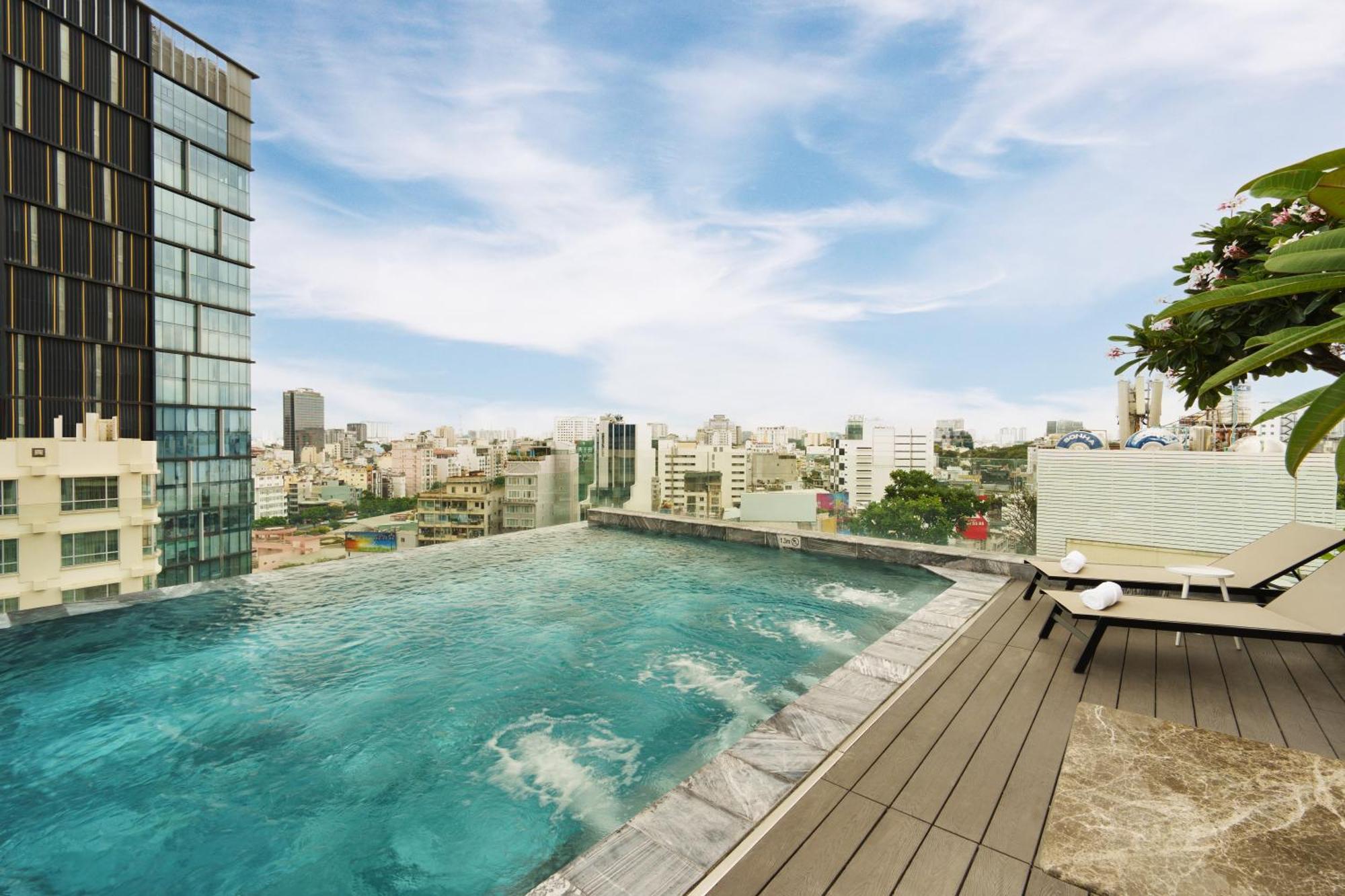 M City Hotel Saigon Ho Chi Minh-stad Buitenkant foto