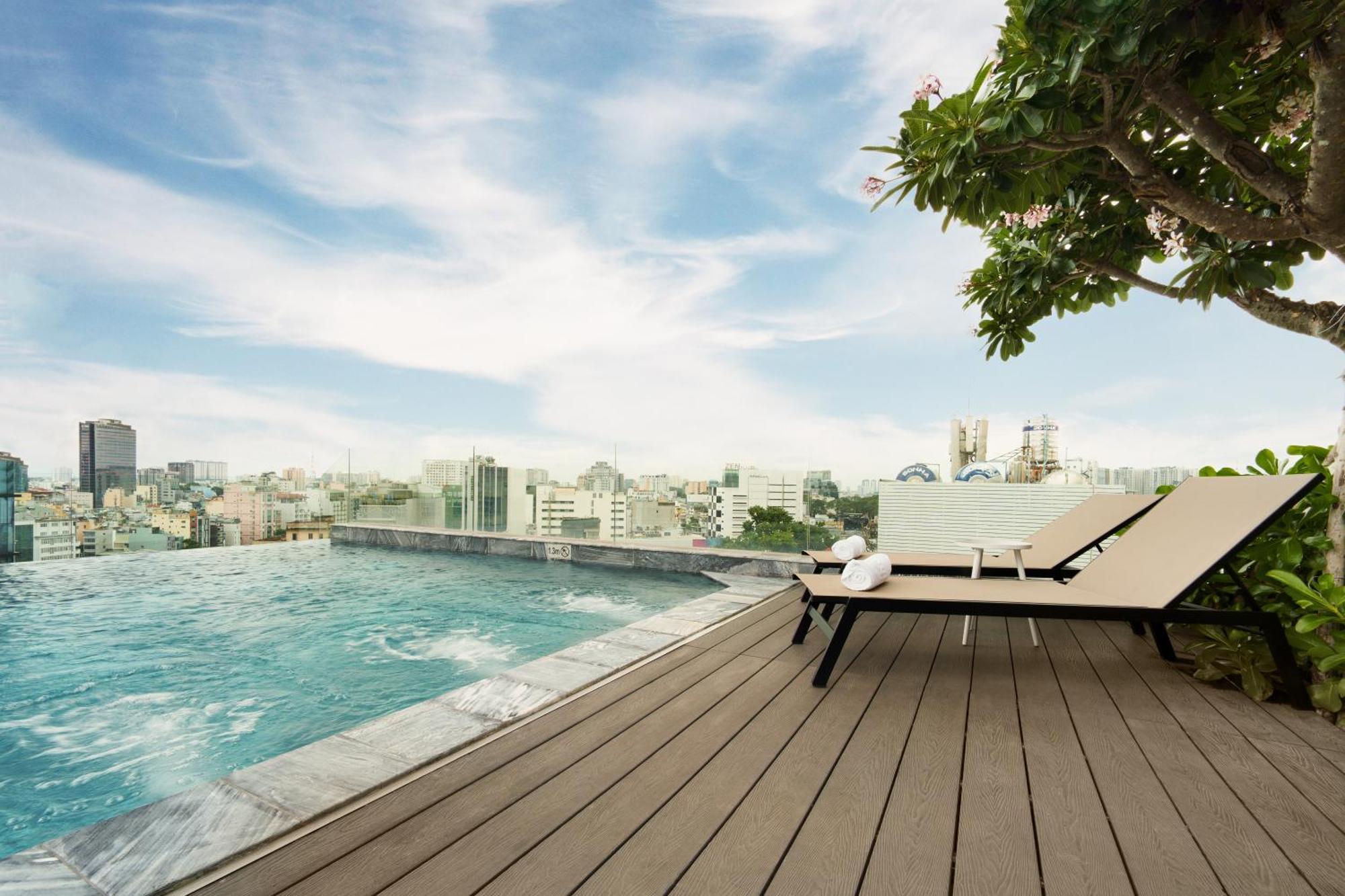 M City Hotel Saigon Ho Chi Minh-stad Buitenkant foto