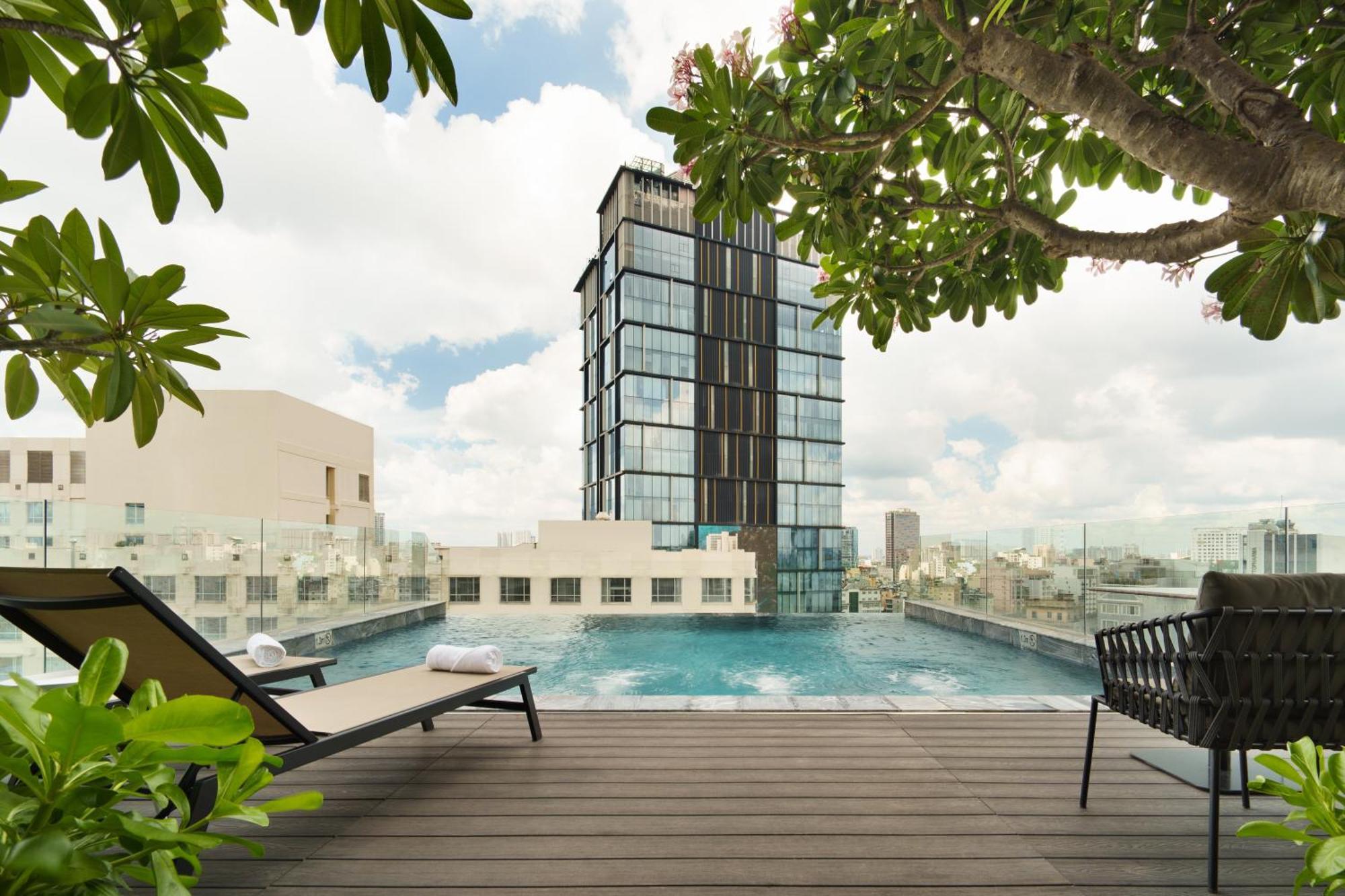 M City Hotel Saigon Ho Chi Minh-stad Buitenkant foto